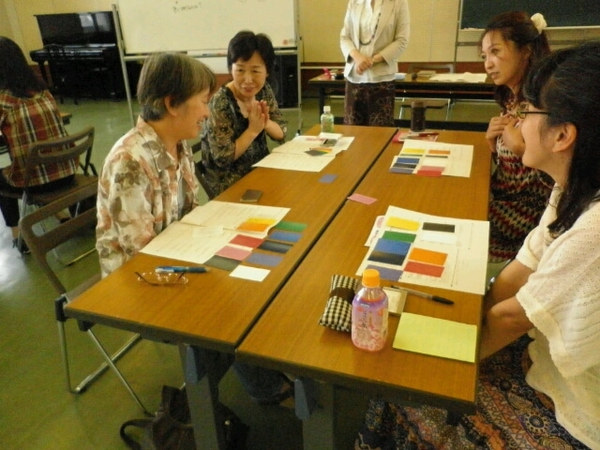 松戸市教育委員会主催「働く女性のためのカラーセラピー講座」ご報告