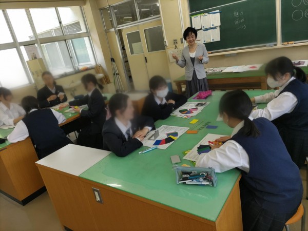 【高校授業ご依頼15年目実施レポート】カラーセラピー×パーソナルカラー授業（東京都立瑞穂農芸高等学校様）